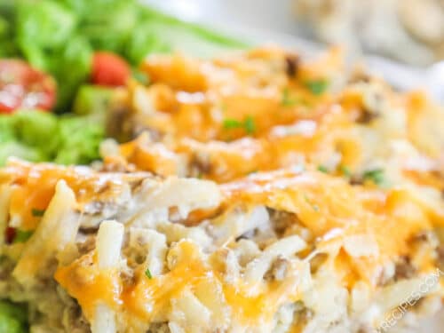 Cheesy Ground Beef Hash Brown Casserole Cheesy Ground Beef Hash Brown Casserole