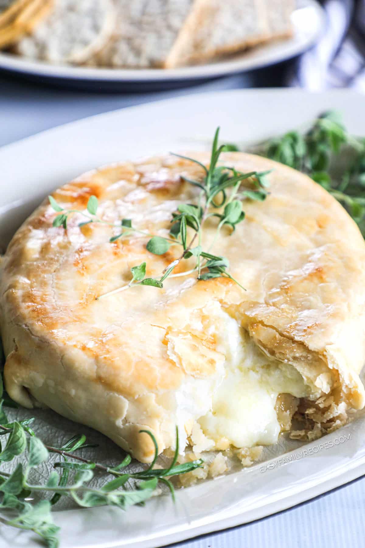Baked Brie in Pie Crust · Easy Family Recipes