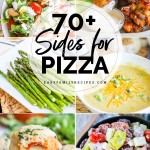 6 images of sides for pizza