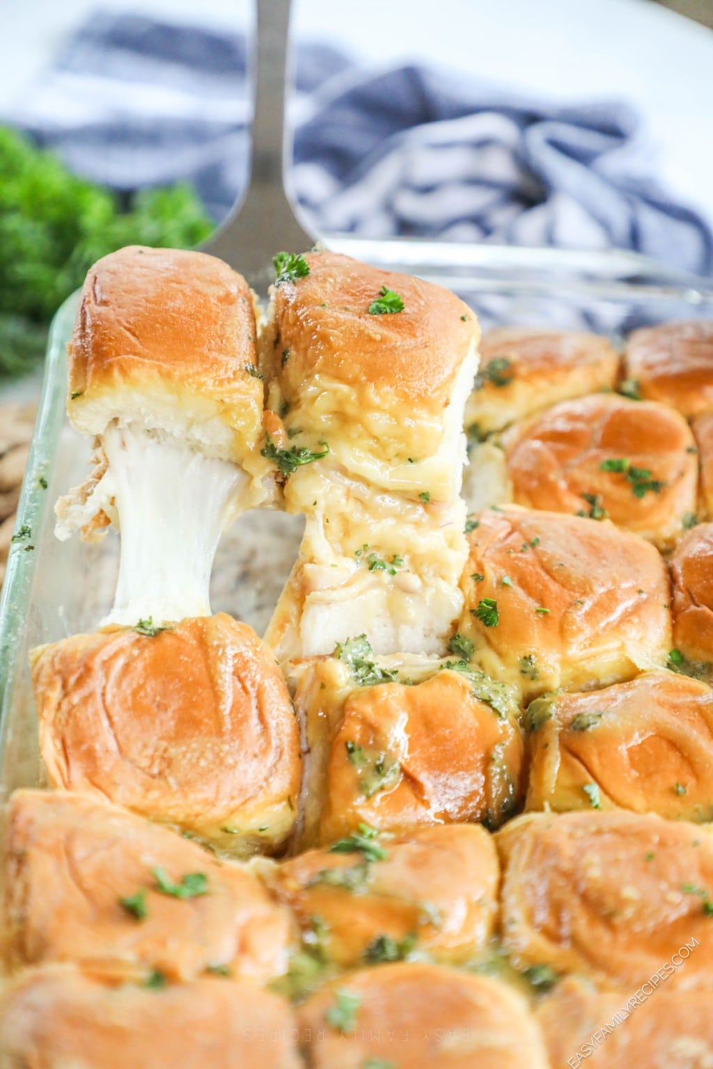 Baked Turkey Cheese Sliders · Easy Family Recipes