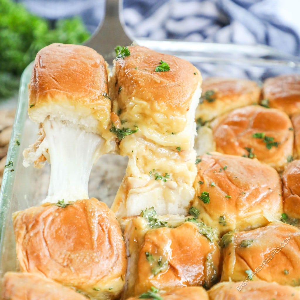 Baked Turkey Cheese Sliders · Easy Family Recipes