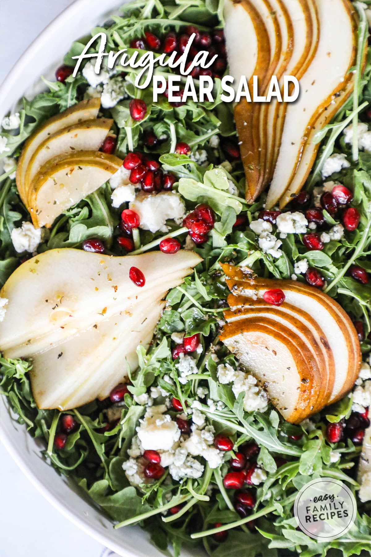 Arugula Pear Salad · Easy Family Recipes