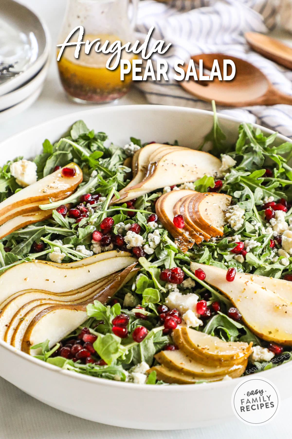 Arugula Pear Salad · Easy Family Recipes