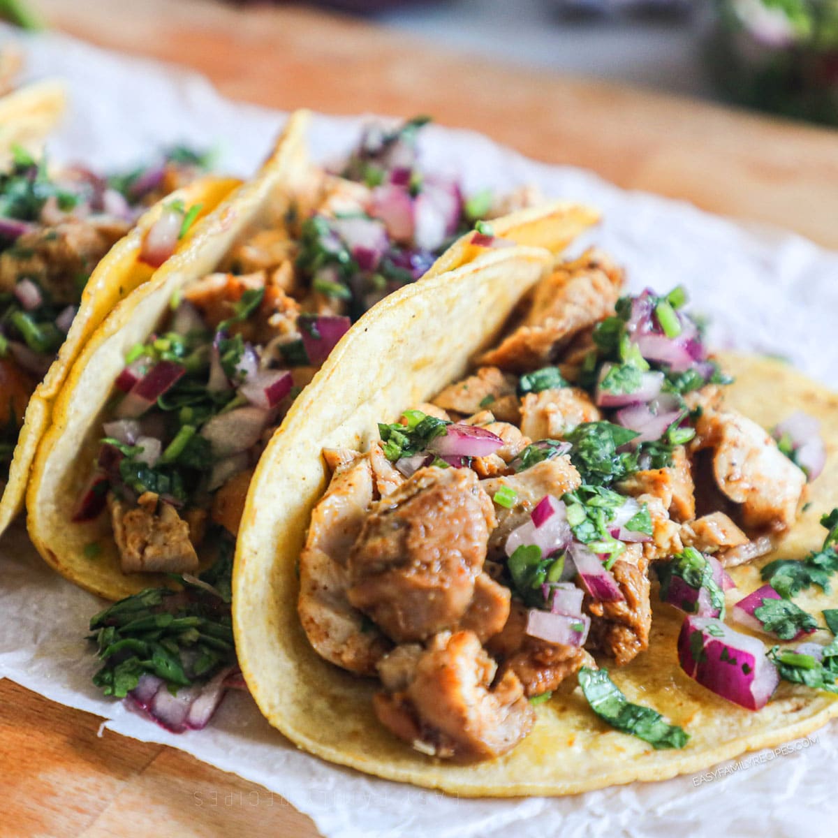 Mexican Chicken Street Tacos