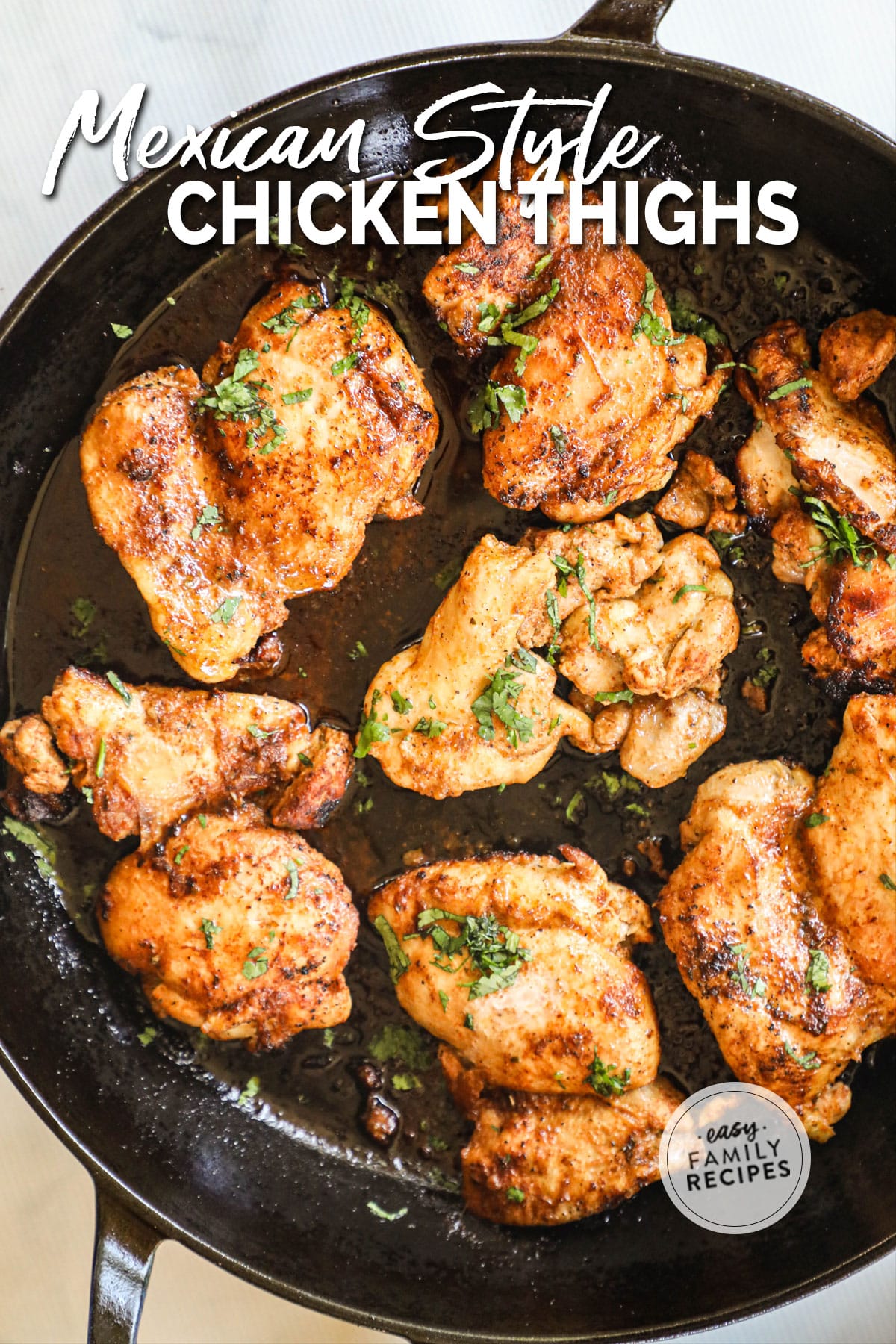 Mexican Style Chicken Thighs · Easy Family Recipes