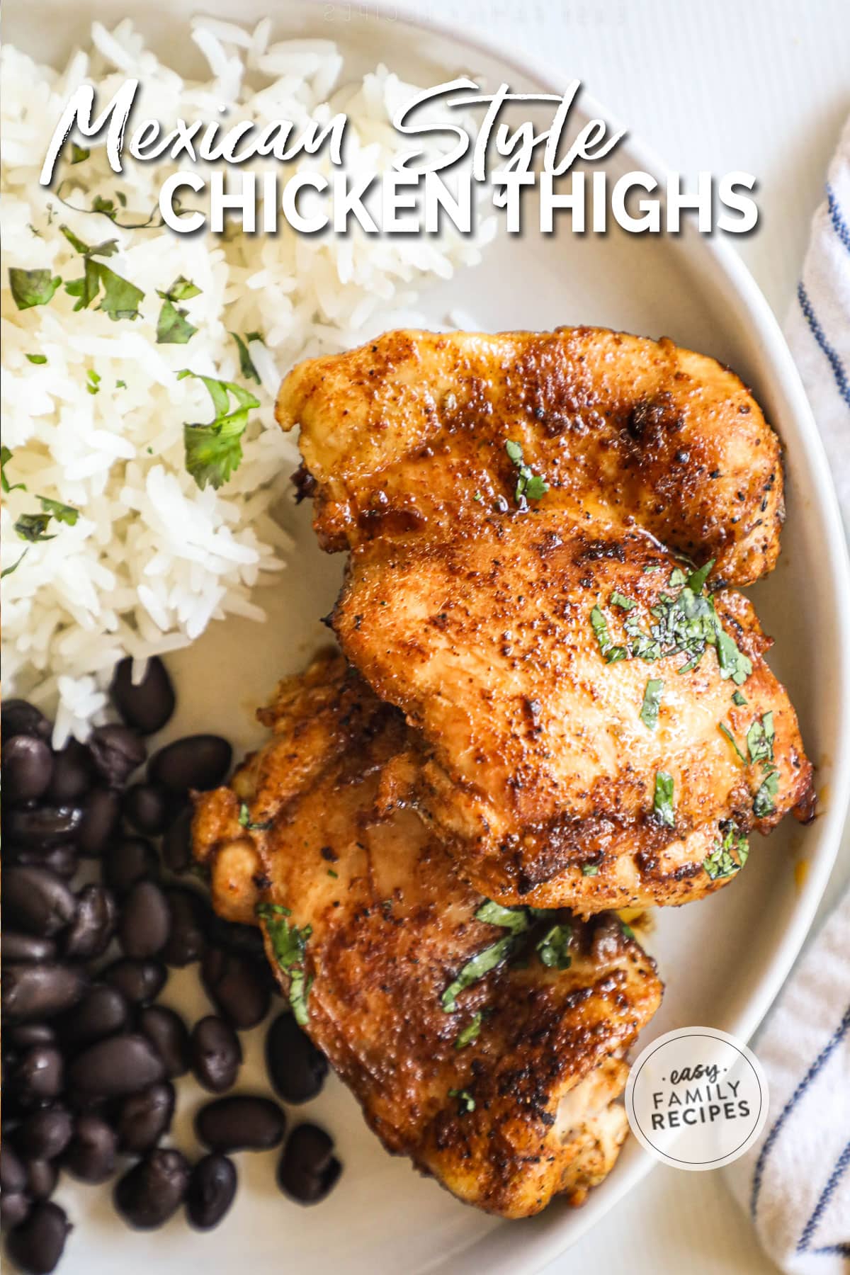 Mexican Style Chicken Thighs · Easy Family Recipes