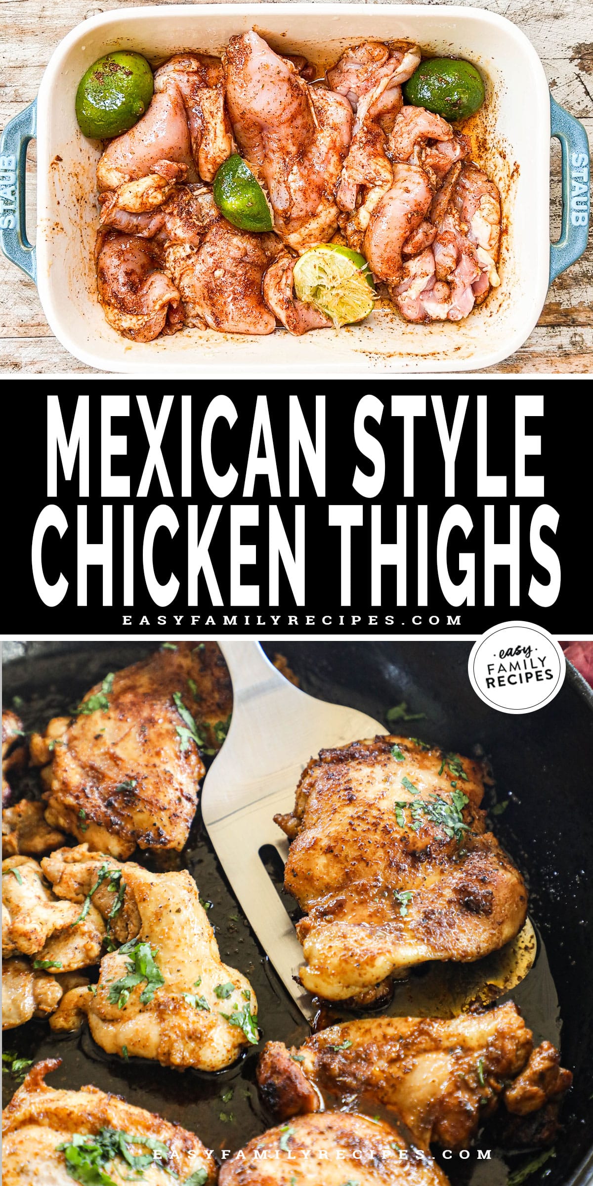 Mexican Style Chicken Thighs · Easy Family Recipes