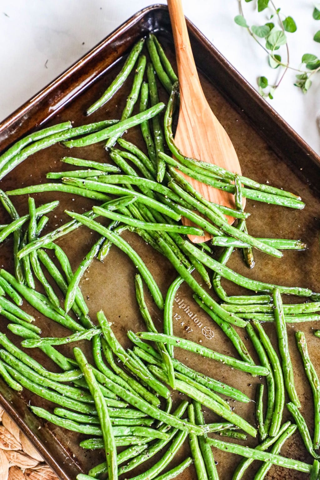 Oven Roasted Green Beans To Serve With Prime Rib 1024x1536 
