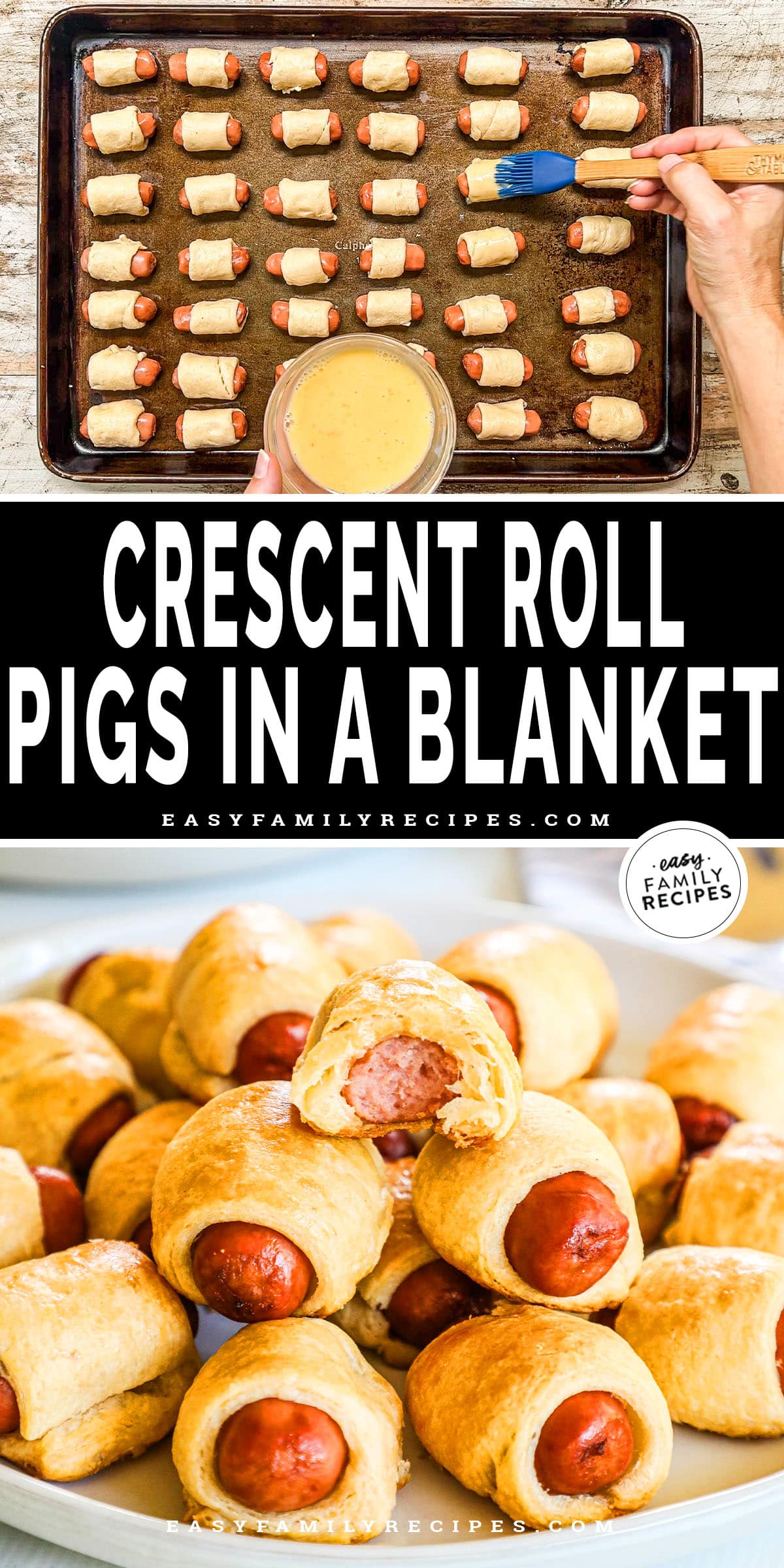 Mini Pigs in a Blanket · Easy Family Recipes