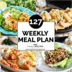 4 plated dinners for free meal plan #127