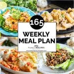 4 plated dinners for free meal plan #165