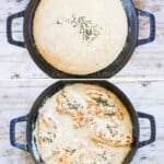 How to cook chicken piccata 1)coat chicken in seasoned flour 2)brown in a large skillet 3)Cook chicken in a creamy lemon caper sauce 4)serve