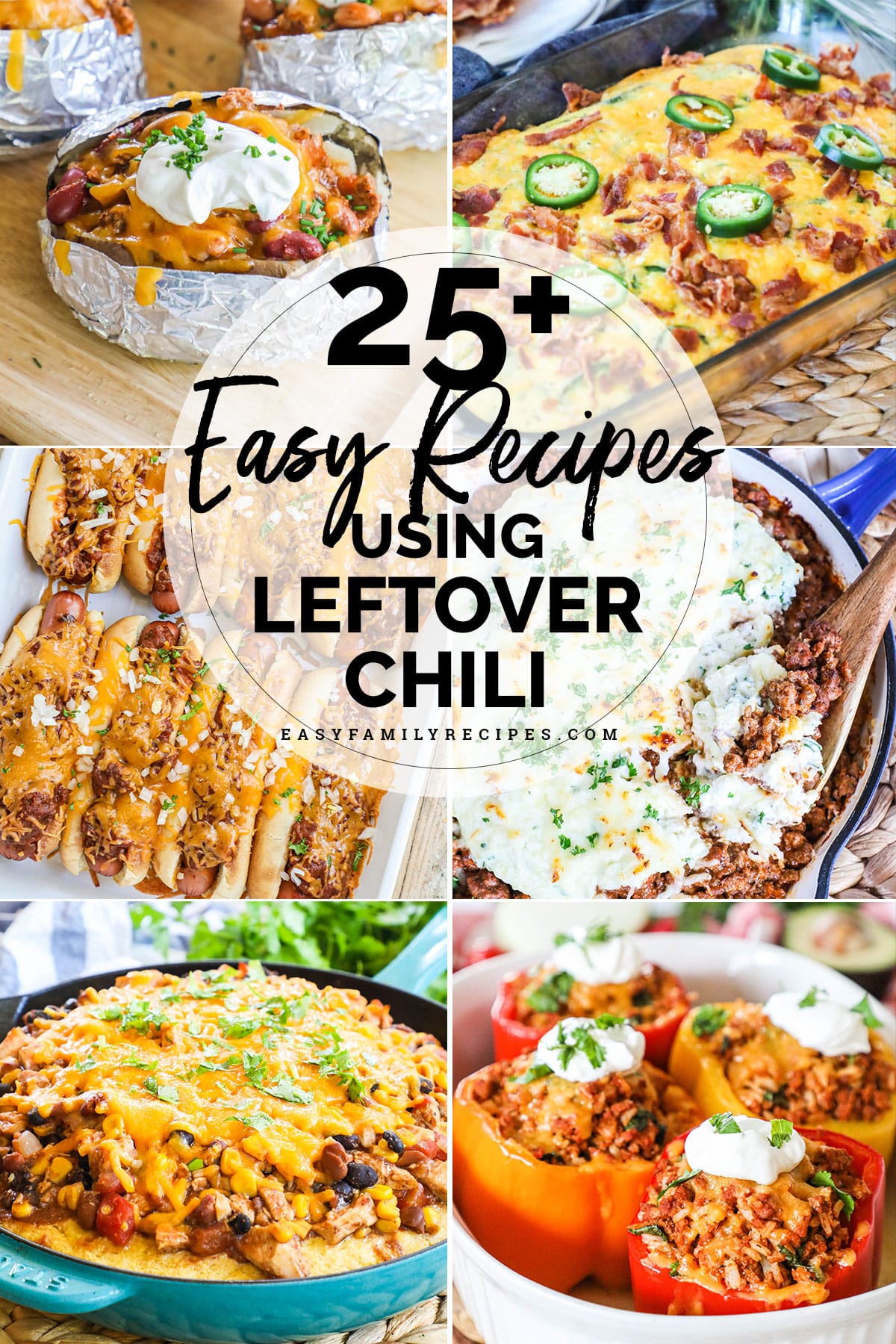 25+ Easy Recipes Using Leftover Chili · Easy Family Recipes