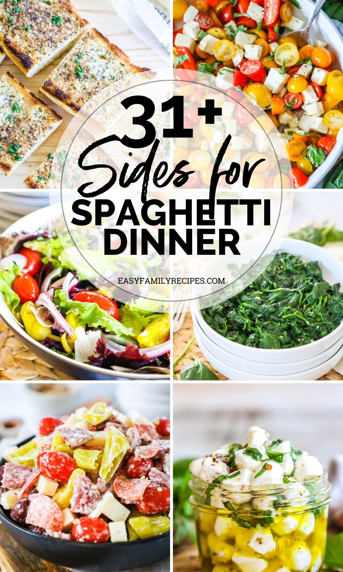31+ Best Sides for Spaghetti Dinner! · Easy Family Recipes