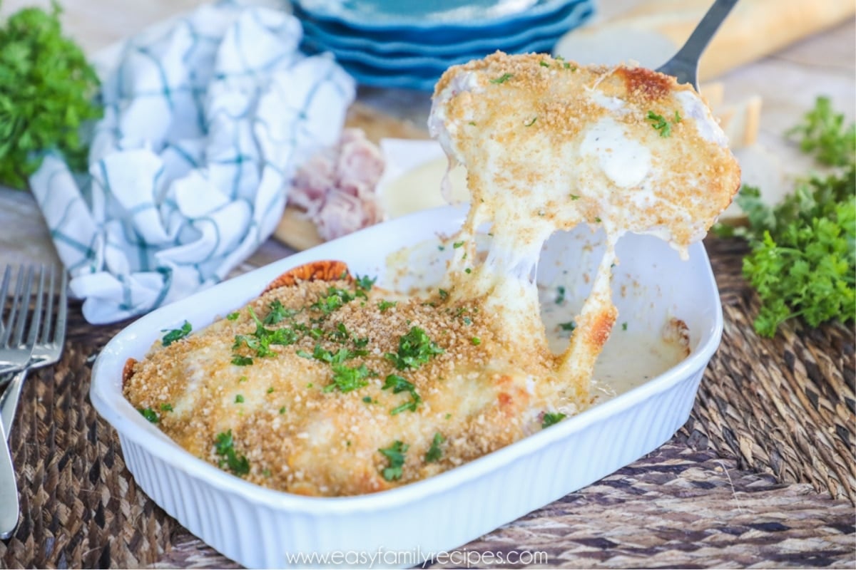 Easy Chicken Cordon Bleu Casserole
