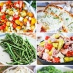 photo collage of 6 side dish recipes