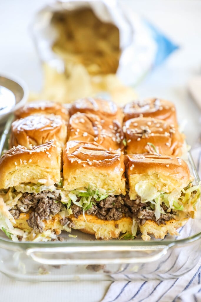 Big Mac Sliders · Easy Family Recipes