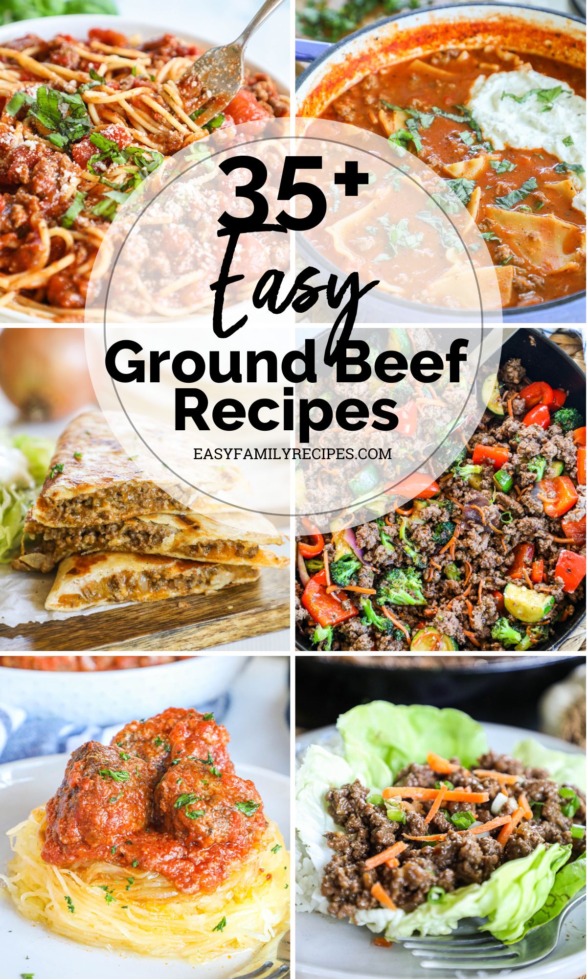 35+ Easy Ground Beef Recipes with a Few Ingredients · Easy Family Recipes