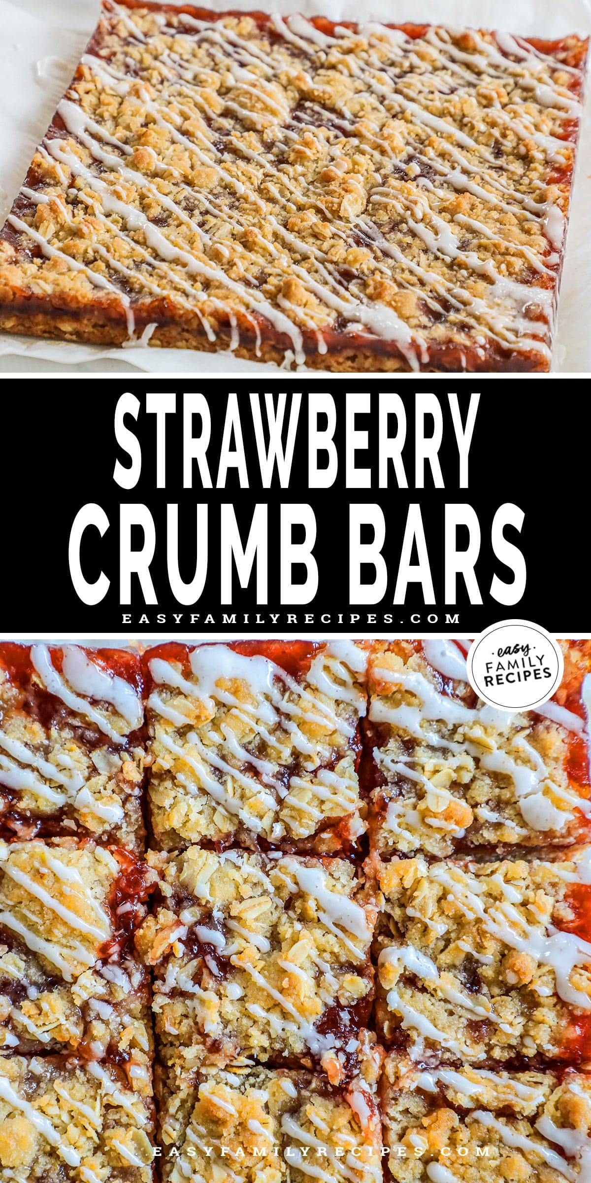 Strawberry Crumble Bars · Easy Family Recipes