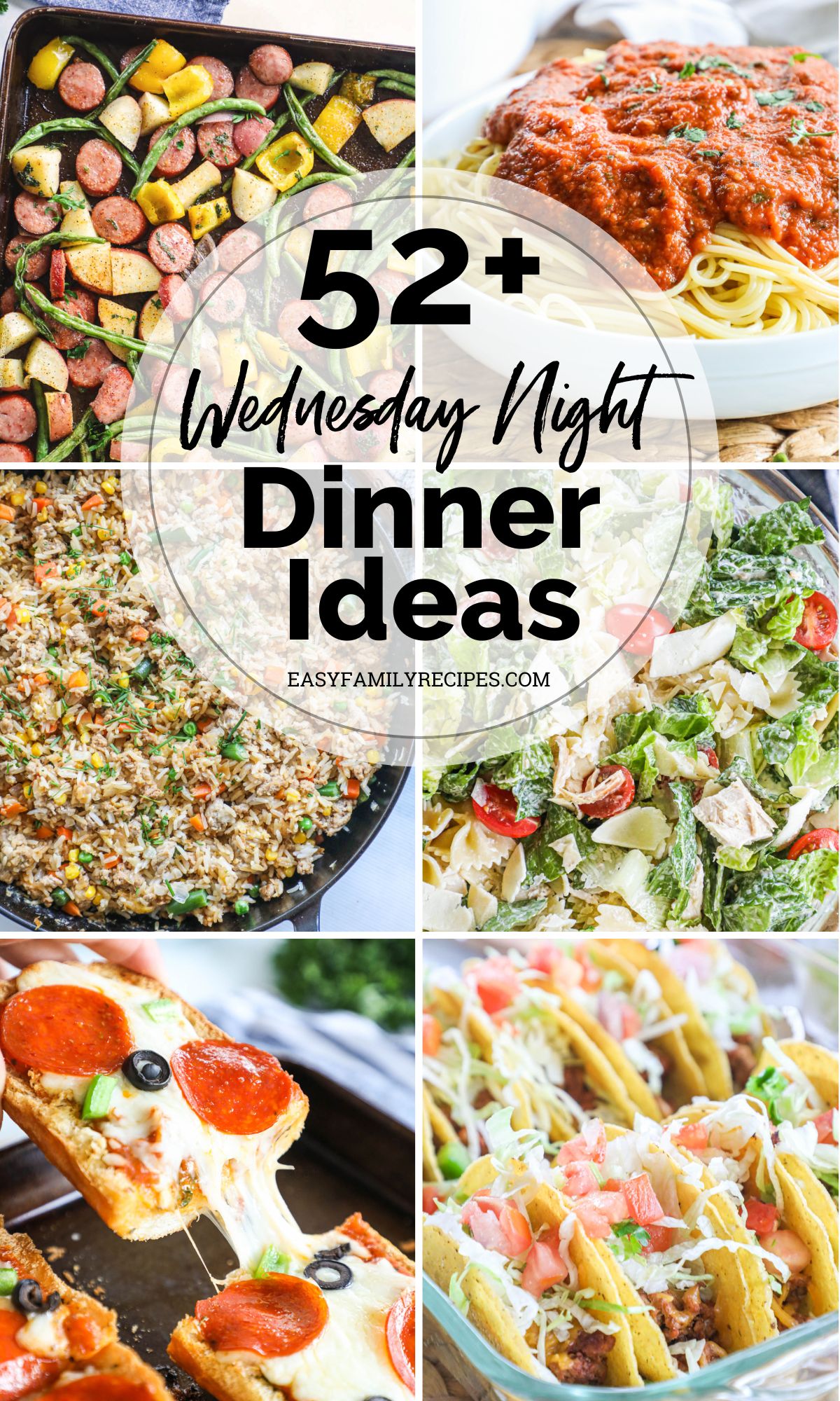 52+ Easy Wednesday Night Dinner Ideas · Easy Family Recipes