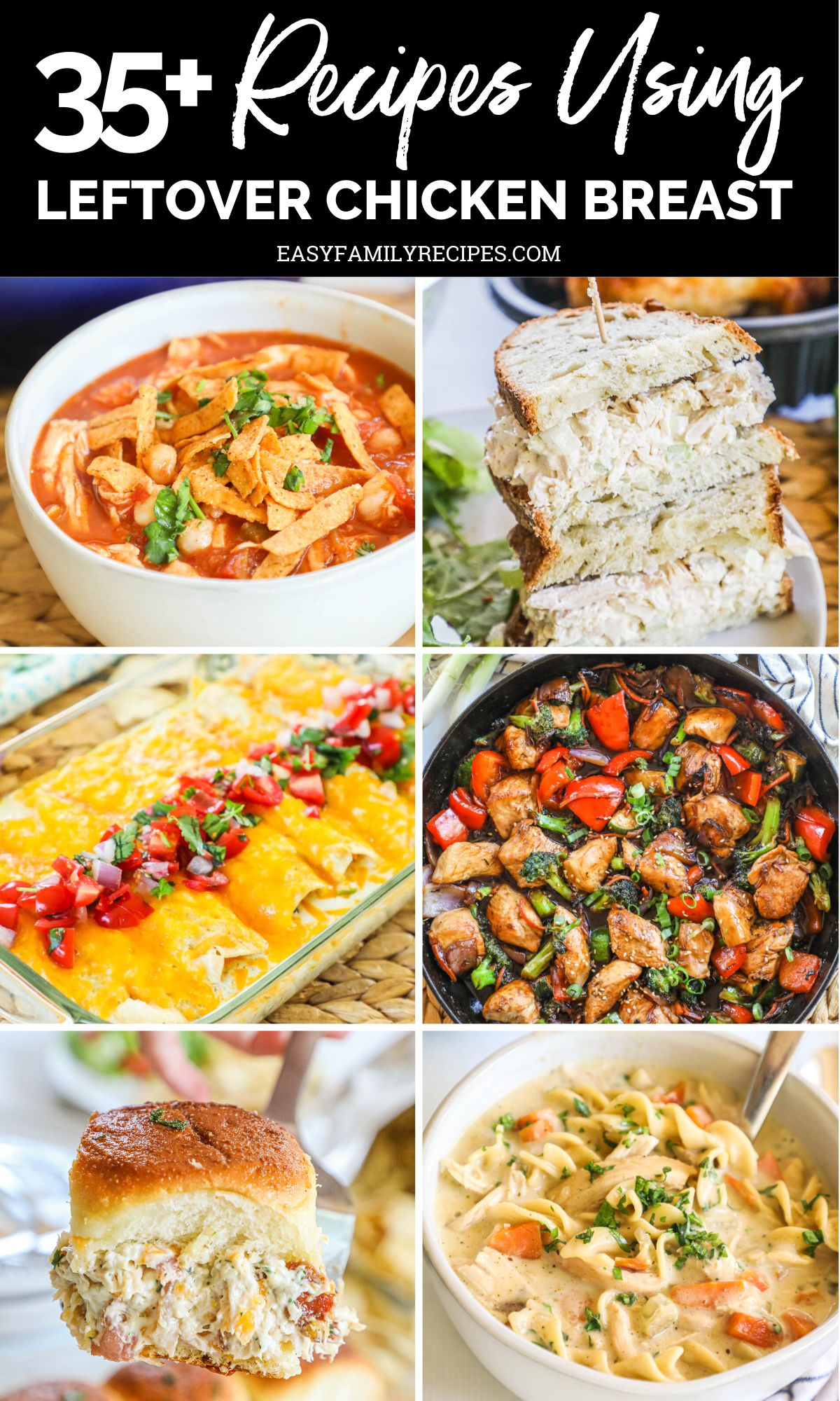 36+ Leftover Chicken Breast Recipes · Easy Family Recipes