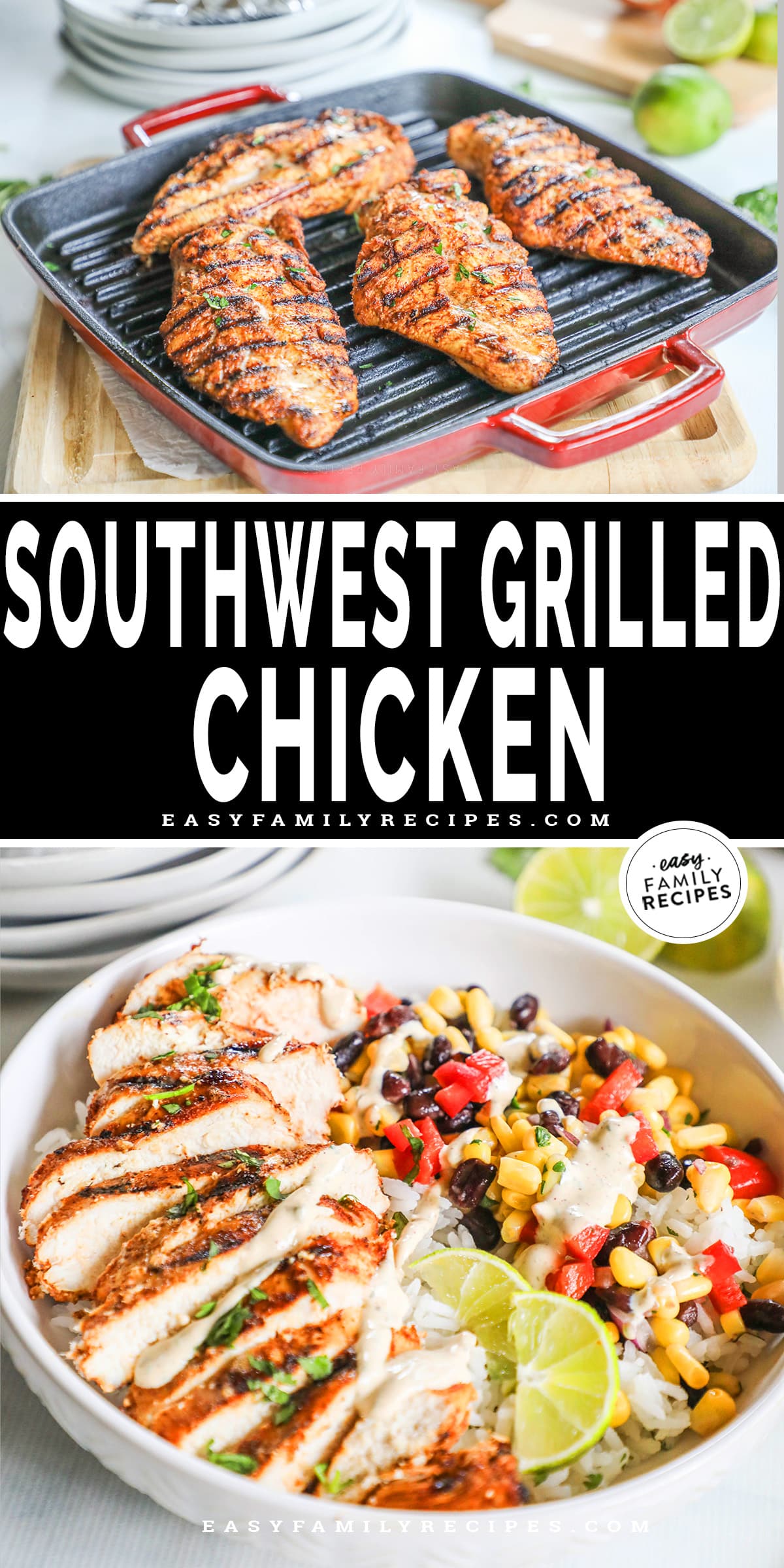 Southwest Grilled Chicken · Easy Family Recipes