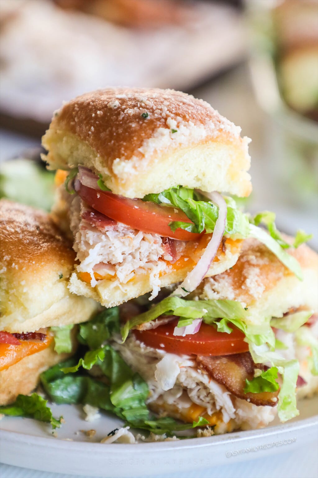 Turkey Club Sliders · Easy Family Recipes