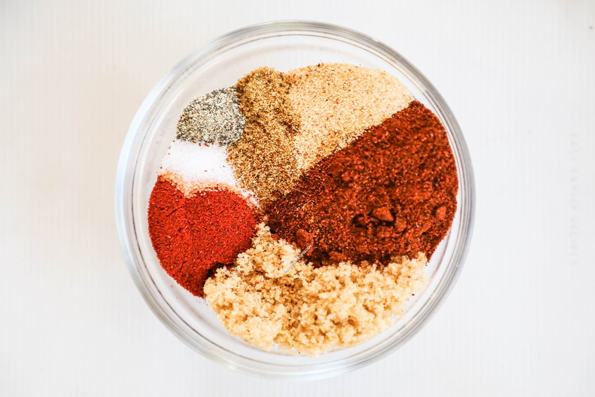 Ingredients for BBQ Chicken Rub