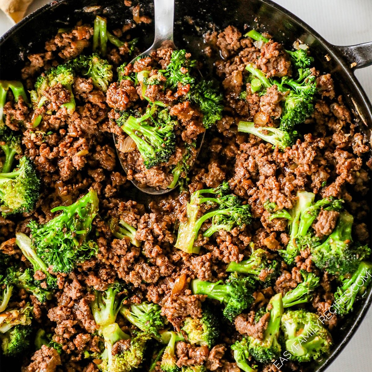 Easy Beef and Broccoli (with Ground Beef)