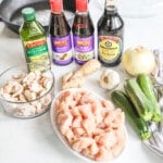 Ingredients for Hibachi Chicken