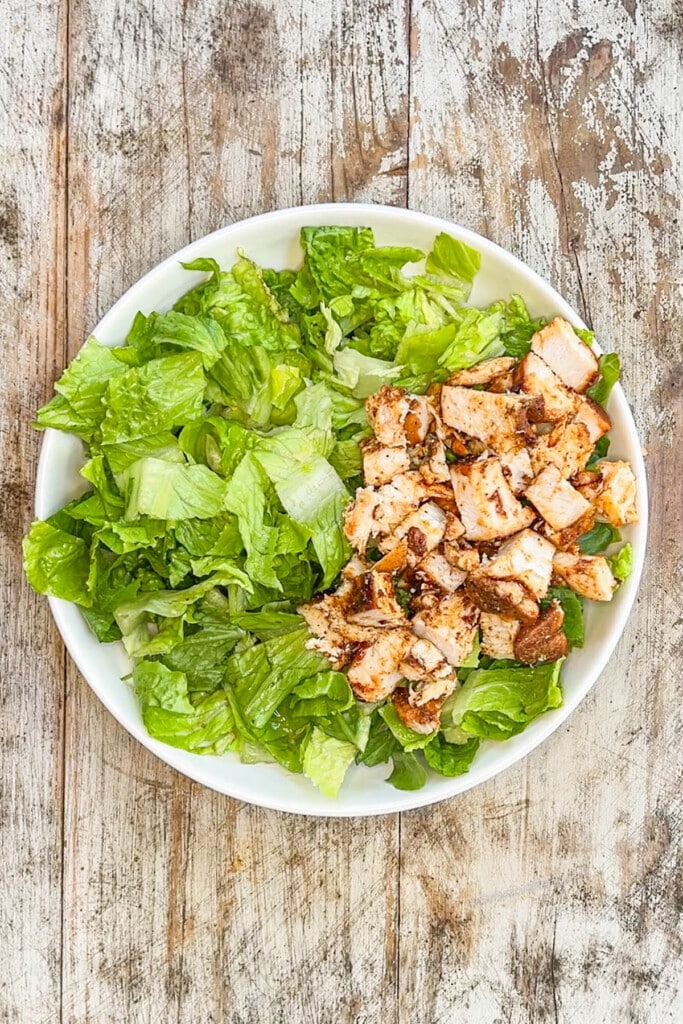 BBQ Ranch Chicken Salad · Easy Family Recipes