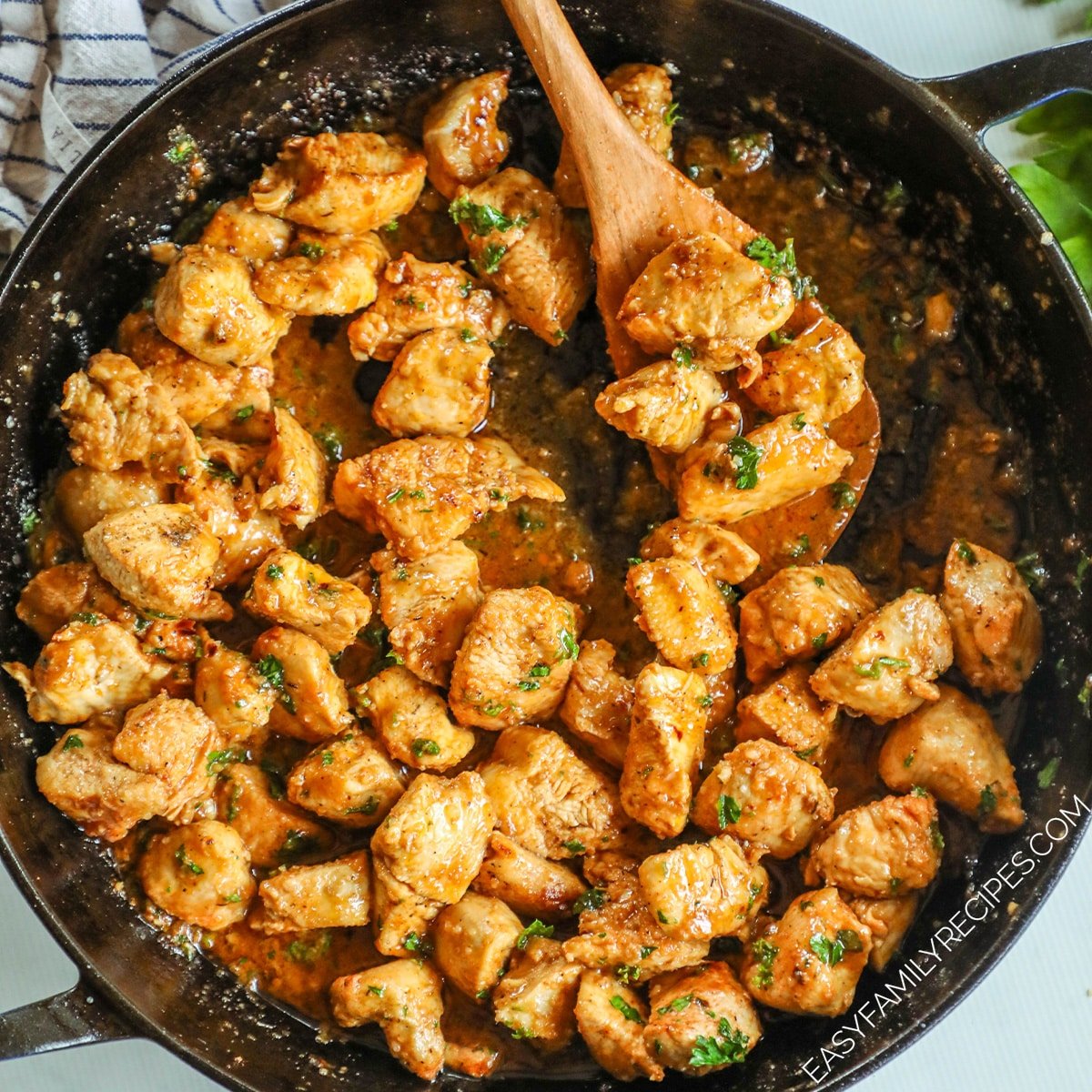 Garlic Butter Chicken Bites