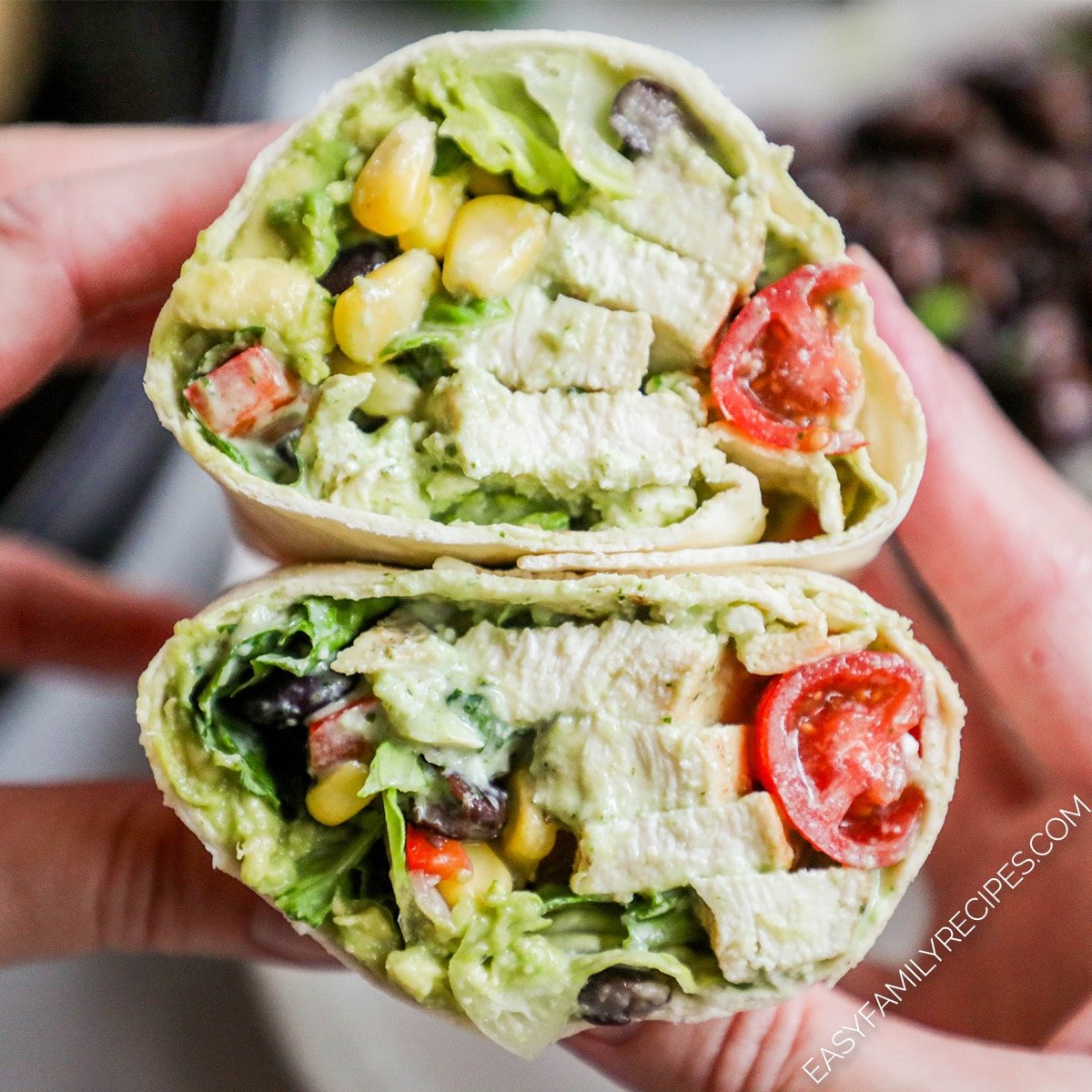 Baja Chicken Wrap