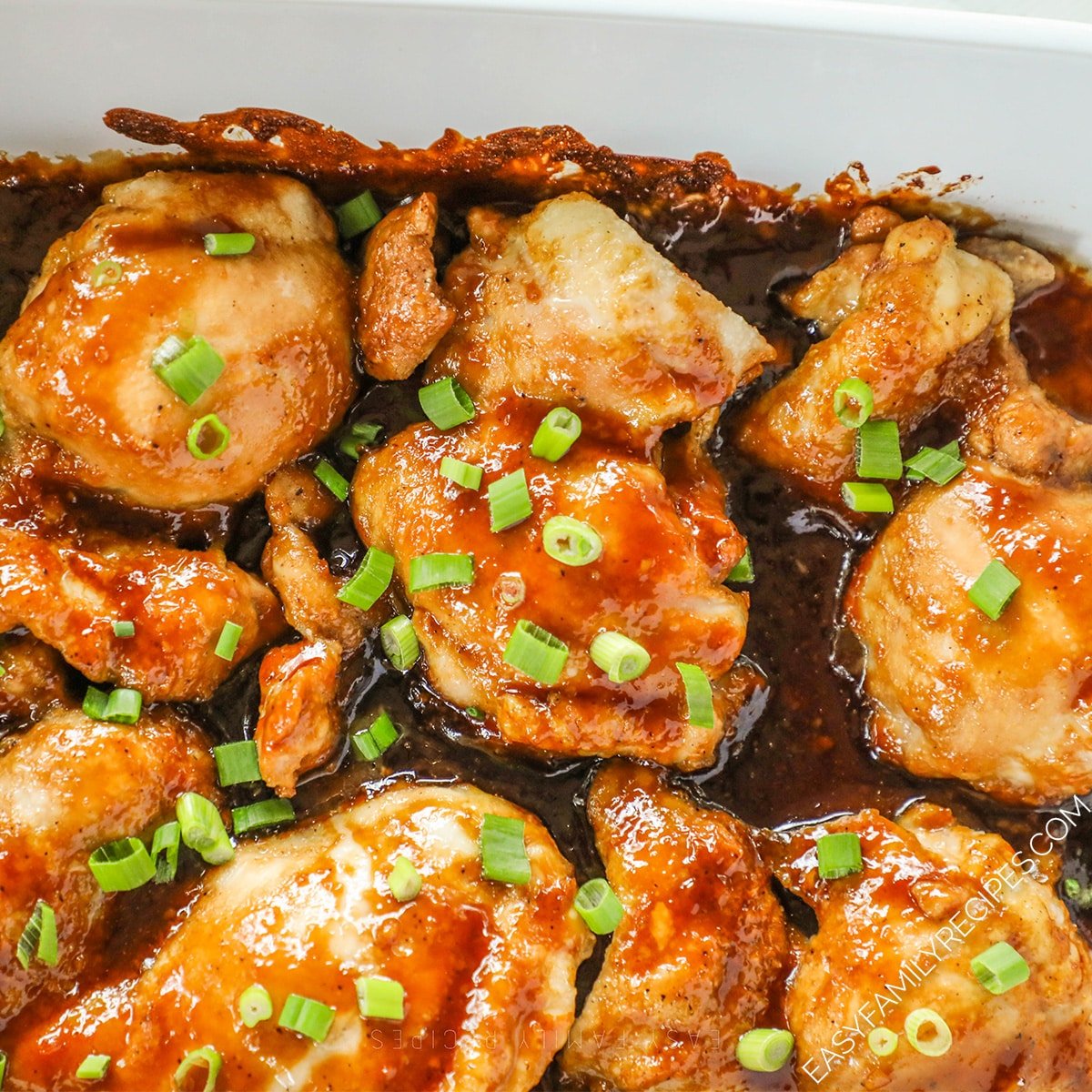 Easy Baked Teriyaki Chicken Thighs