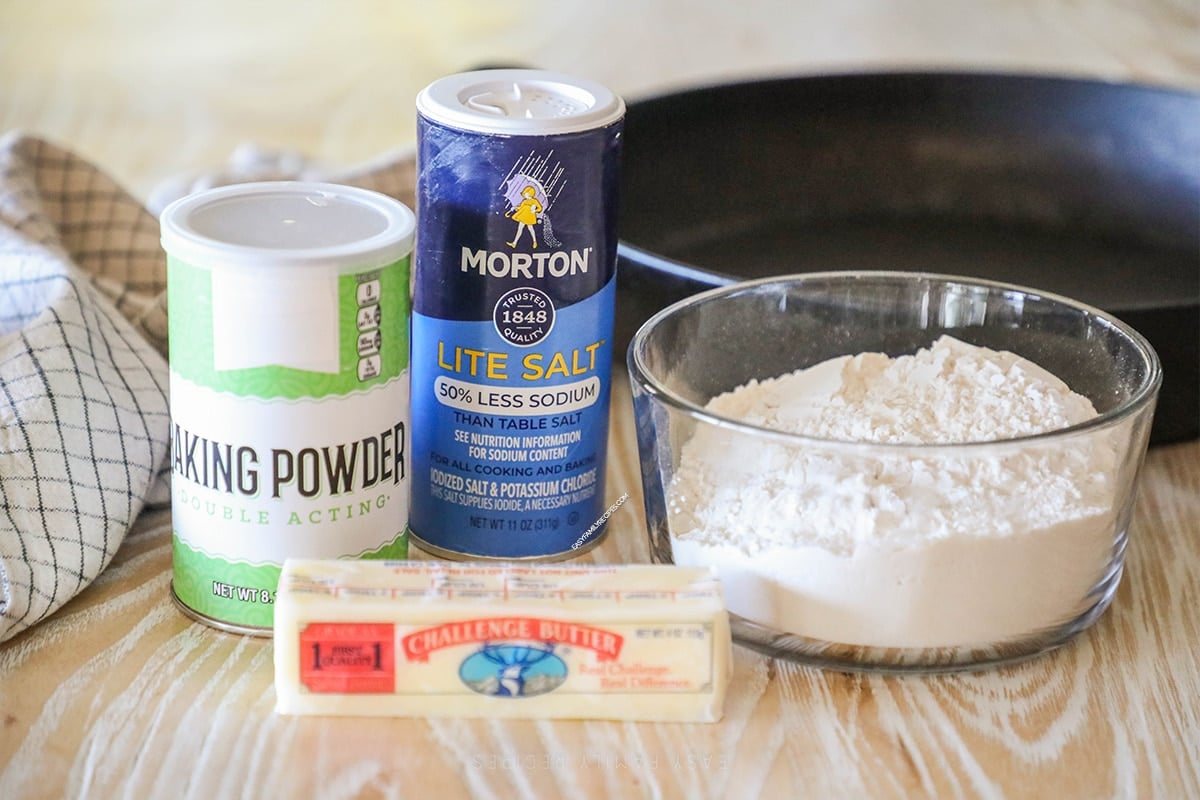 homemade tortilla ingredients.