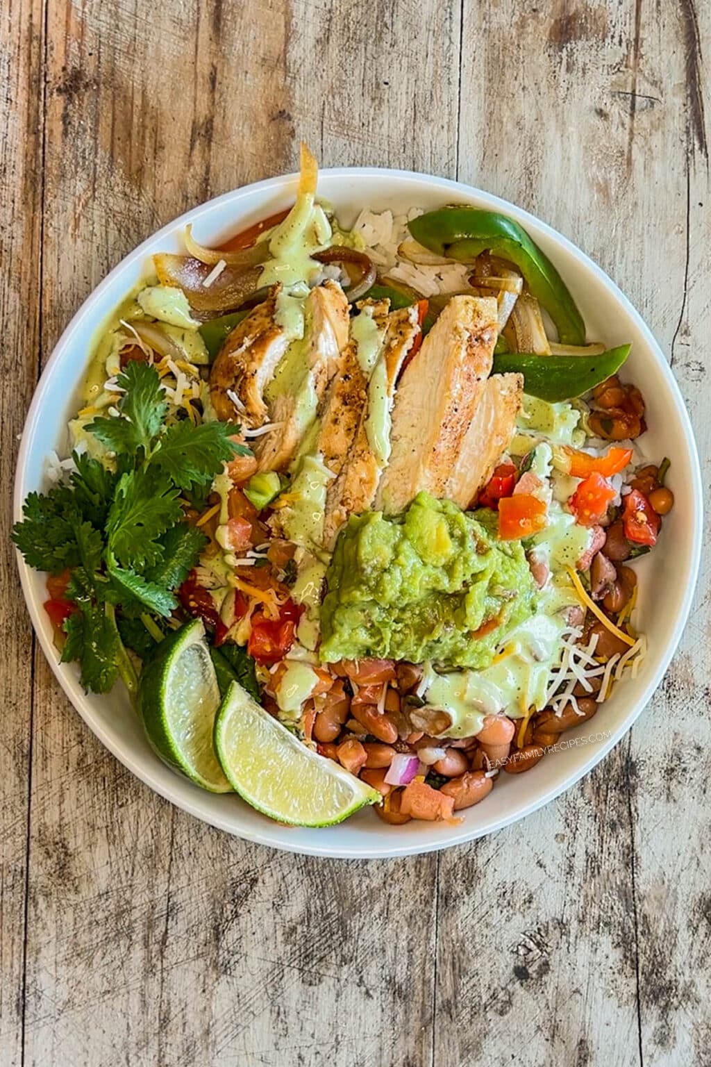Chicken Fajita Bowls · Easy Family Recipes