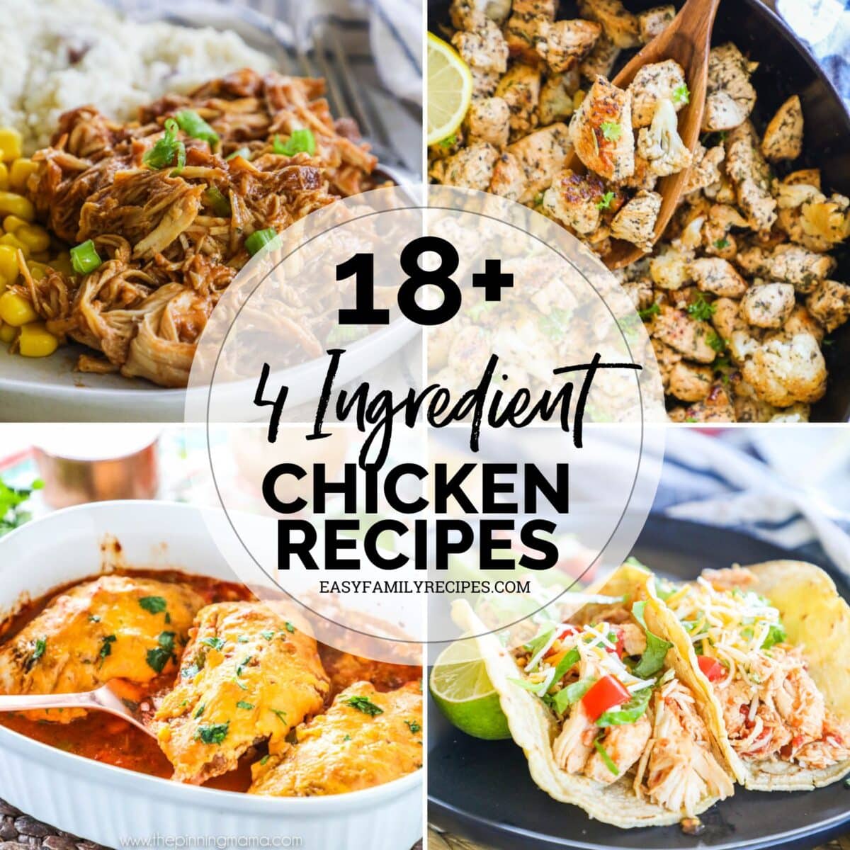 18+ Easy 4 Ingredient Chicken Breast Recipes