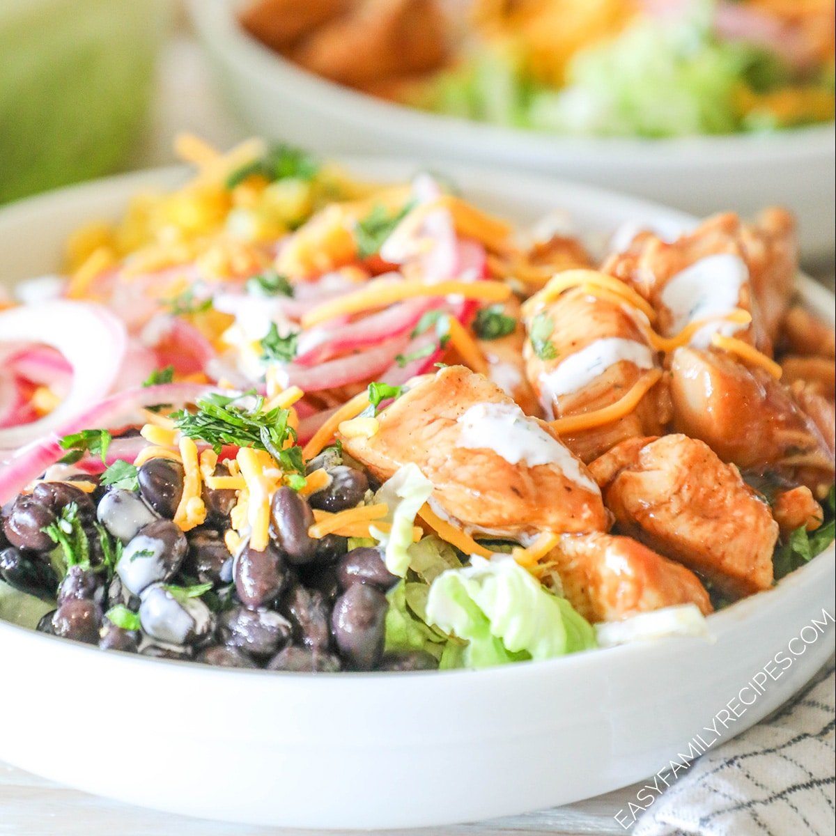 Honey BBQ Chicken Bowls