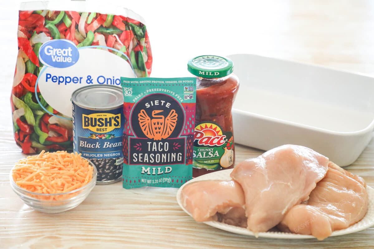 Mexican Chicken Bake ingredients