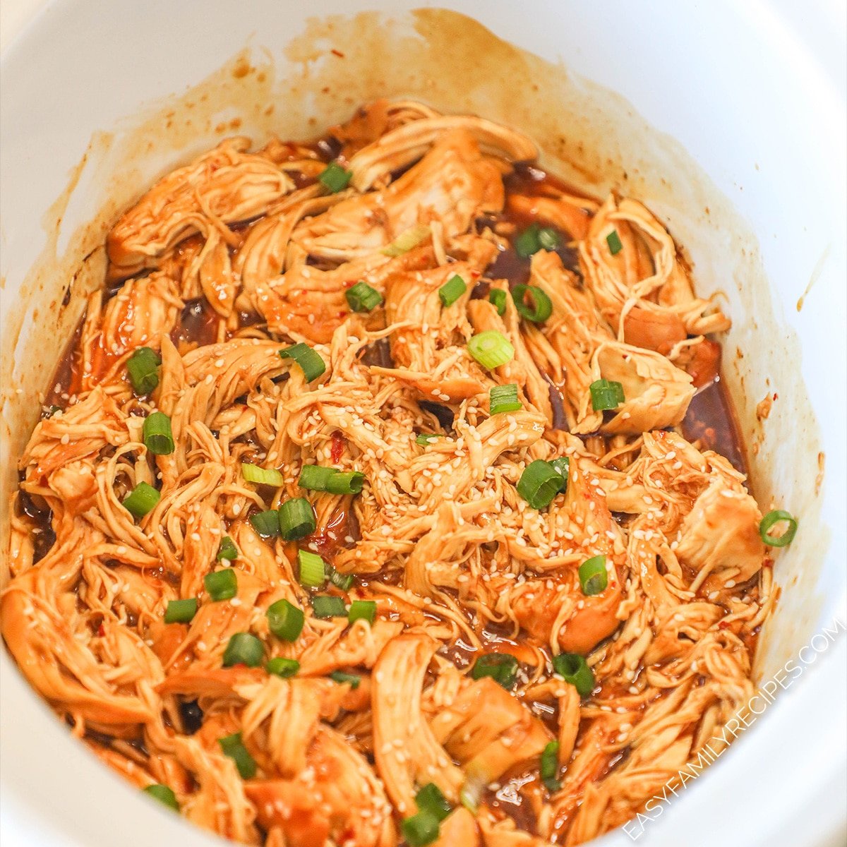 Crockpot Bourbon Chicken