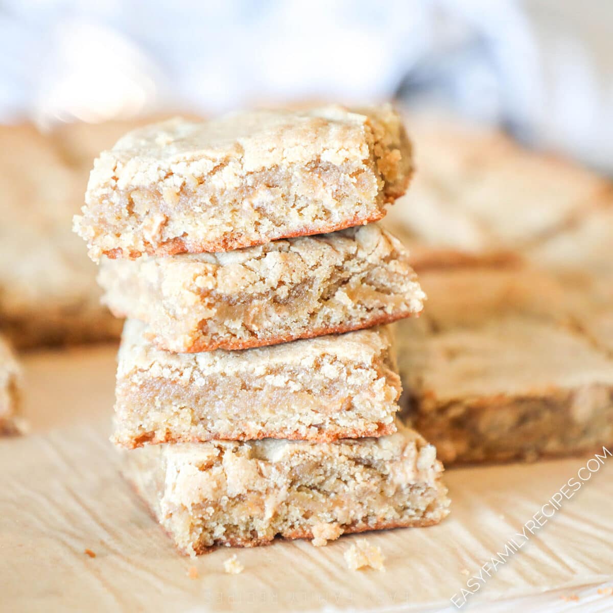 Peanut Butter Blondies