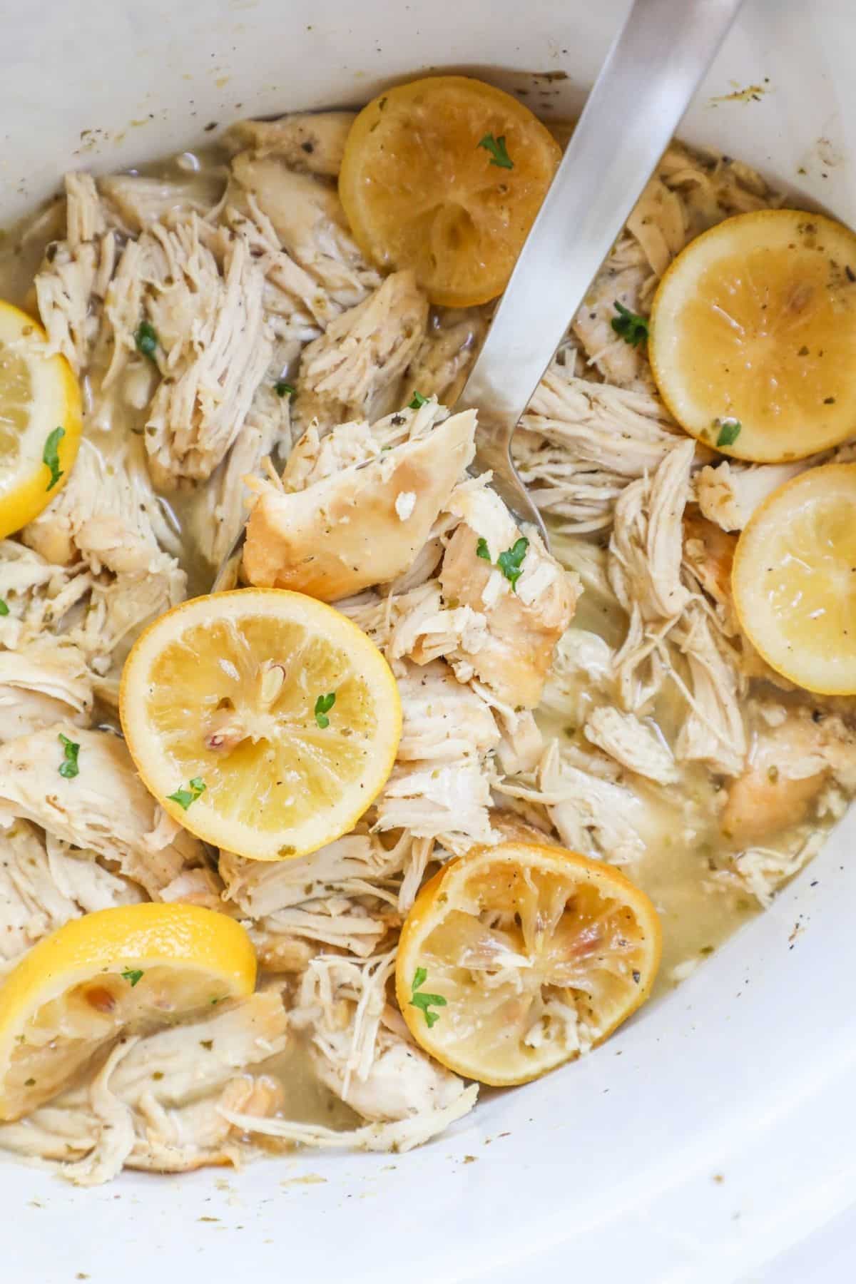 lemonade chicken in a crockpot