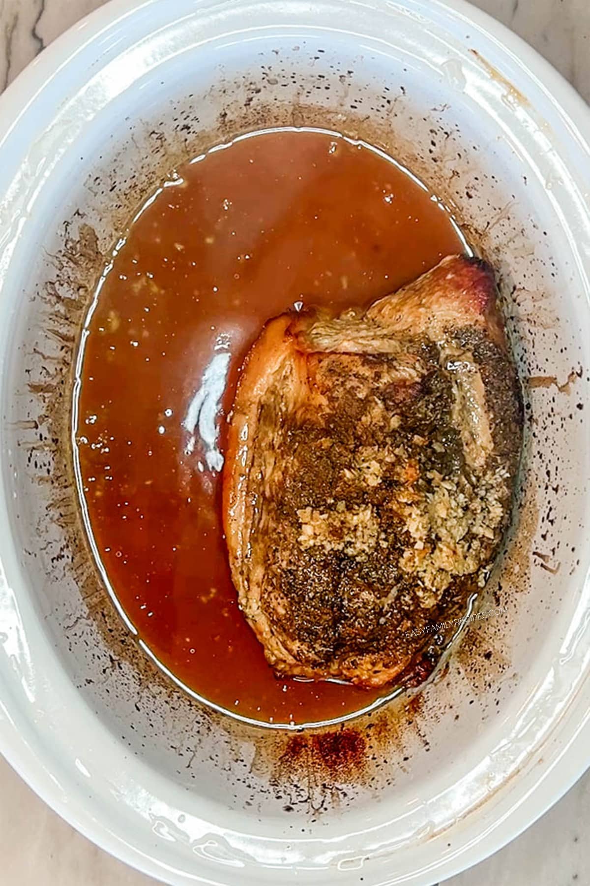 Step 3 for how to make Crockpot Cuban Style Mojo Pork
