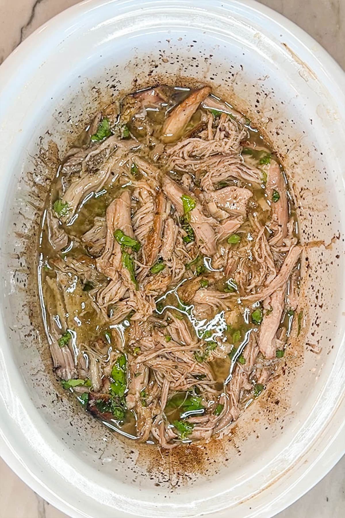 Step 5 for how to make Crockpot Cuban Style Mojo Pork