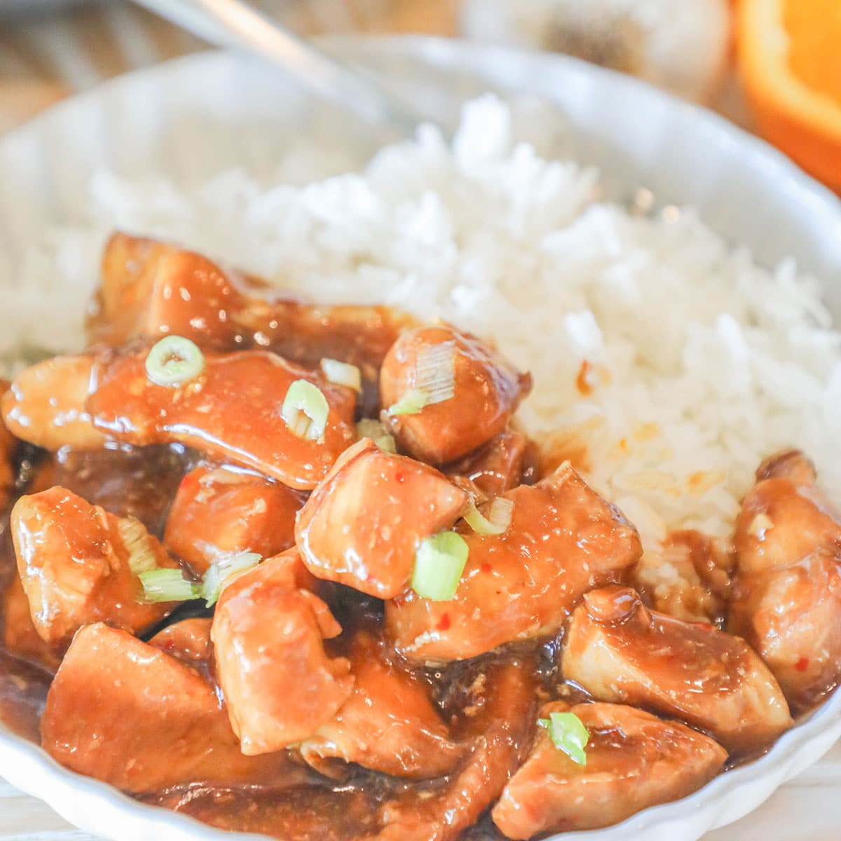 Crockpot Orange Chicken