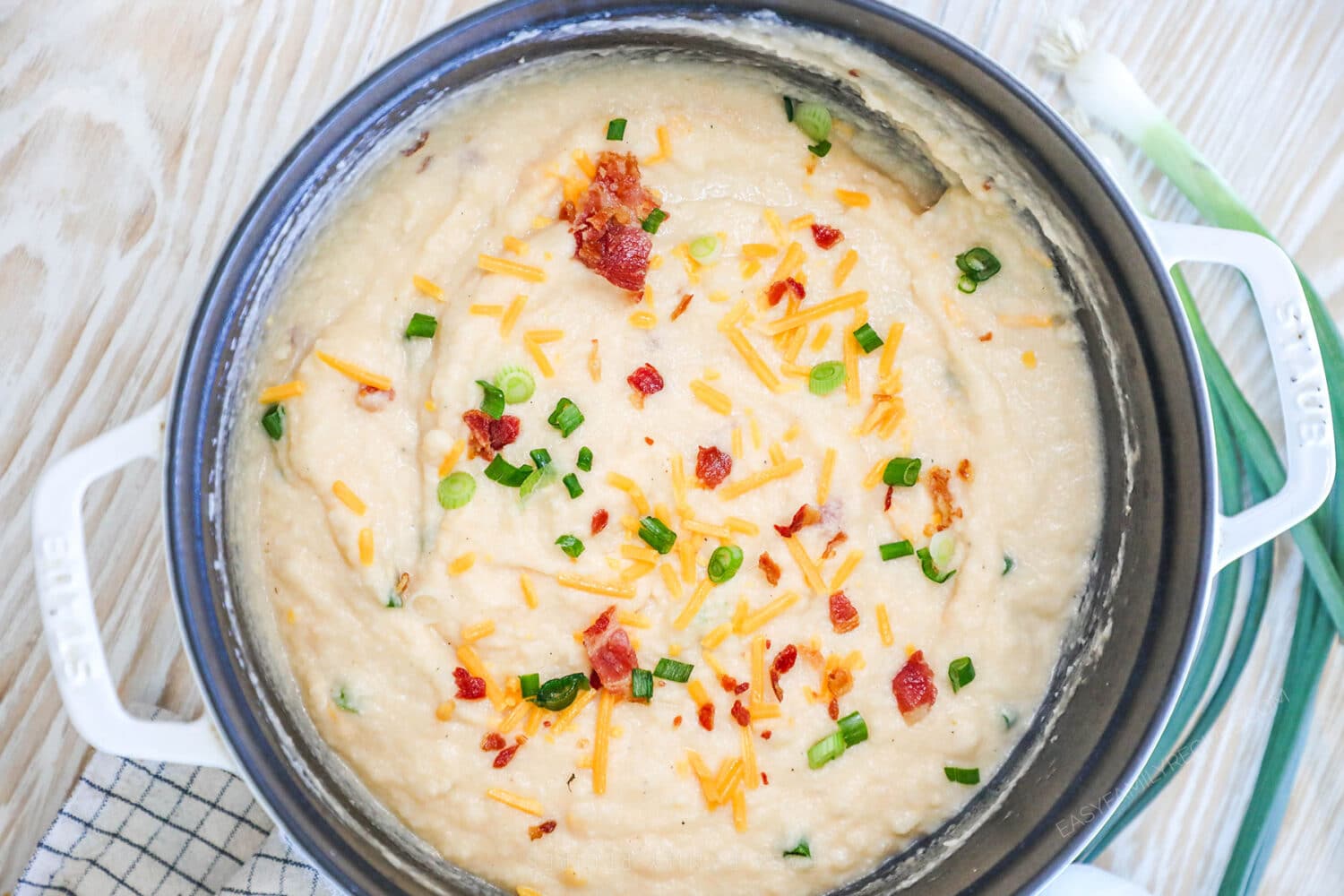 Loaded Cauliflower Soup