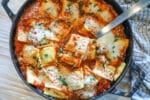 Cheesy Ravioli Skillet · Easy Family Recipes
