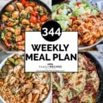 4 plated dinners for free meal plan #344