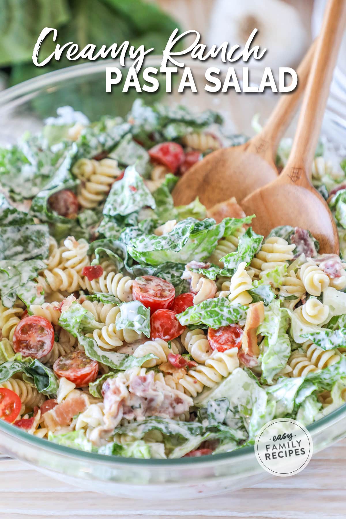 Creamy Ranch Pasta Salad · Easy Family Recipes