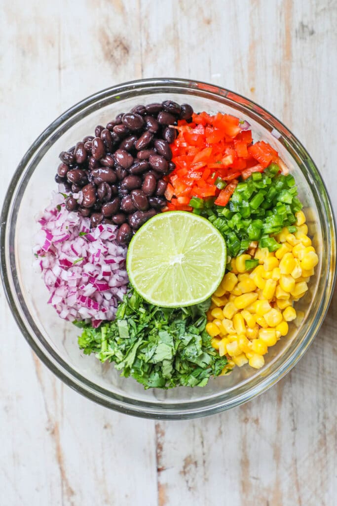 Put all ingredients into a large mixing bowl